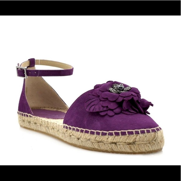 Jimmy Choo Purple Dylan Espadrilles - Picture 2 of 5